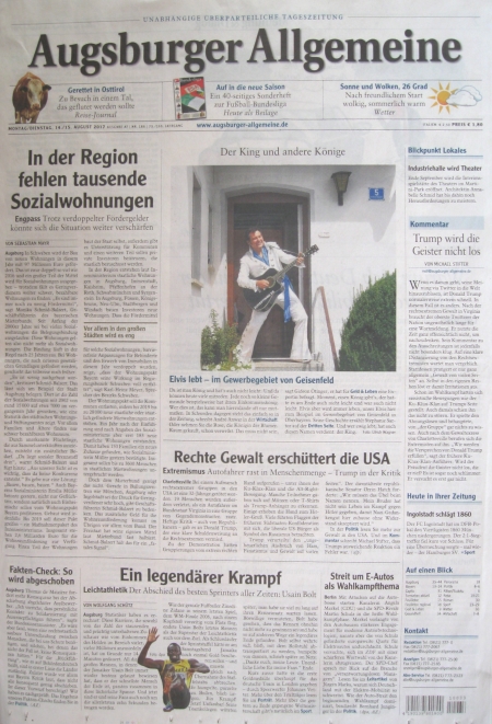 Augsburger Allgemeine Zeitung Titel